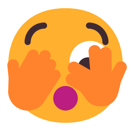 Peeking eye emoji